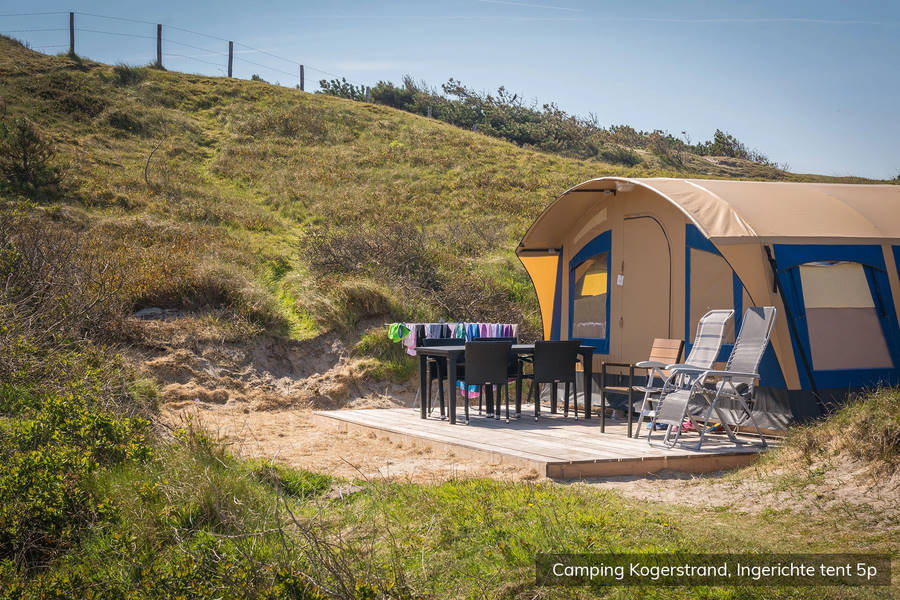 Boek Camping Kogerstrand Ingerichte tenten voor je vakantie Wadly.nl