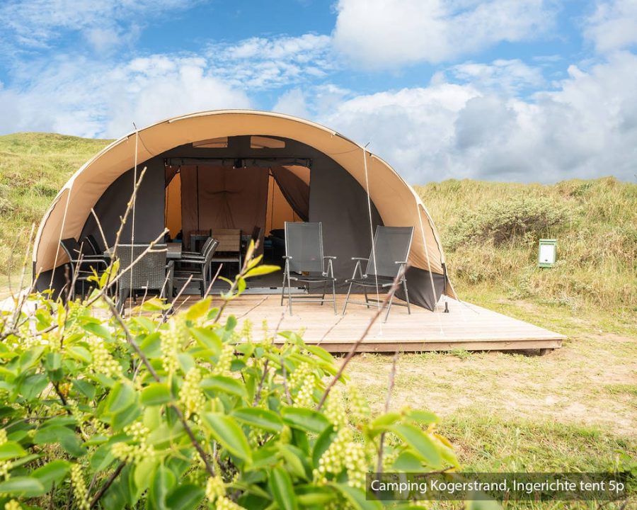 Boek Camping Kogerstrand Ingerichte tenten voor je vakantie Wadly.nl